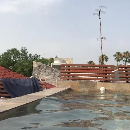 Casa Palacio En Con Piscina Privada 赫雷斯