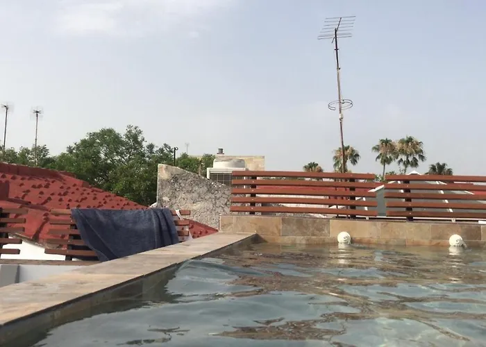 Casa Palacio En Con Piscina Privada ヘレス